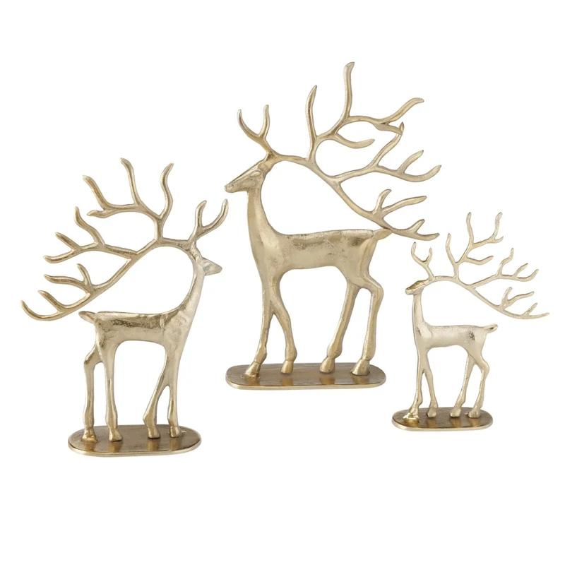 Boltze Trollah Hirsch gold 3tlg