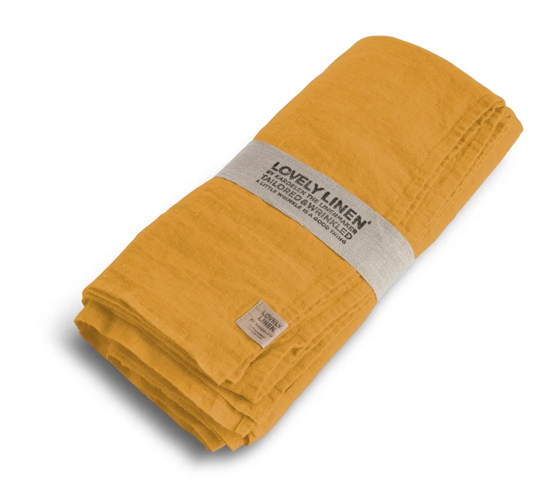 Lovely Linen Lovely Tischdecke Leinen honey 145 x 300 cm
