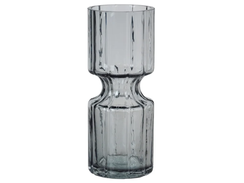 Broste Copenhagen Hyacint Vase Glas Smoked Pearl 20 cm