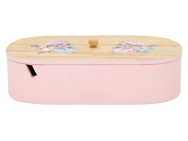 Greengate Ellie Aufbewahrungsbox pale pink medium 23 cm