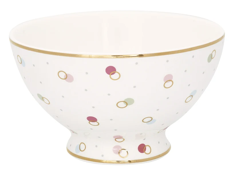 Greengate Kylie Suppenbowl white 0,6 l