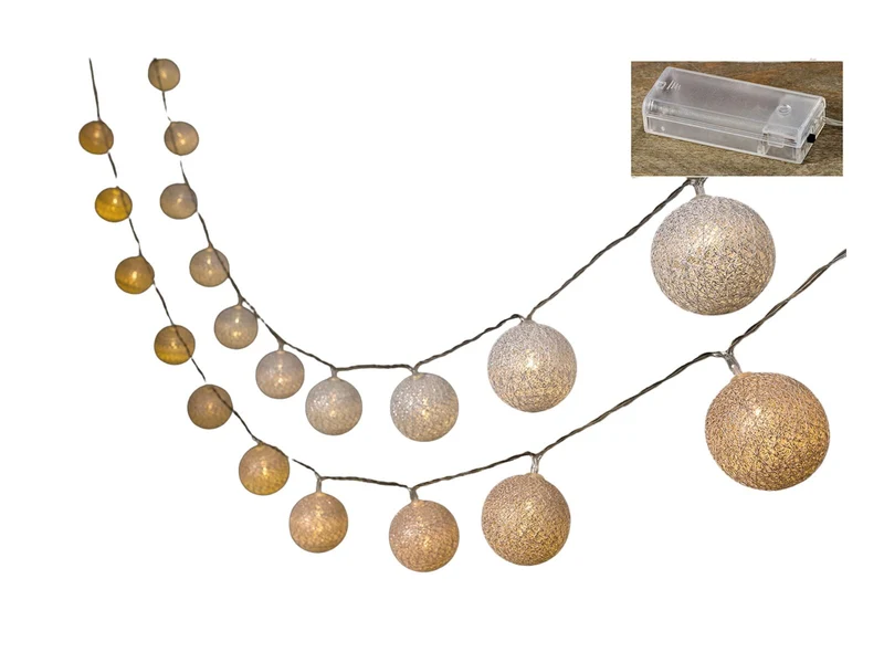 Boltze LED-Lichterkette 165 cm sortiert (1 Lichterkette)