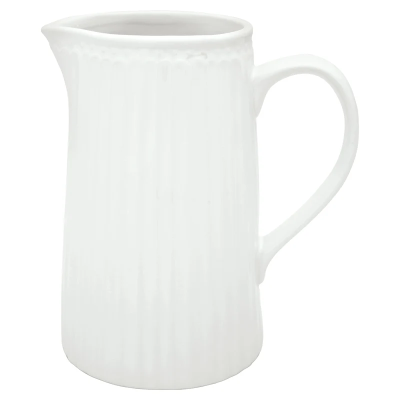 Greengate Alice Krug white 1 l