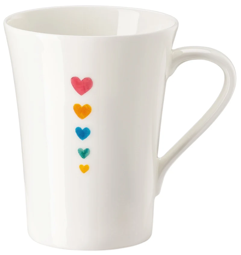 Hutschenreuther My Mug Love - Small hearts Becher mit Henkel 0,4 l