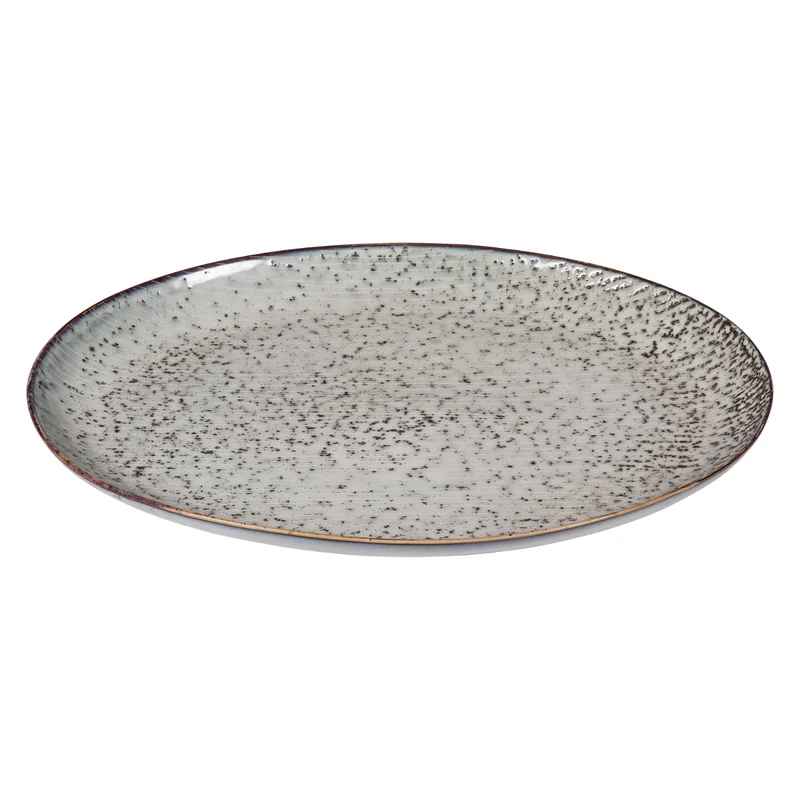 Broste Copenhagen NORDIC SEA Platte oval 26,5 x 35,5 cm