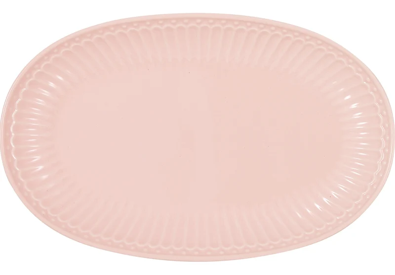 Greengate Alice Teller oval pale pink 23 cm