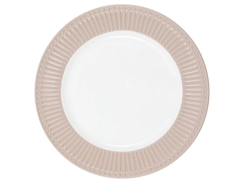 Greengate Alice Speiseteller creamy fudge 26,5 cm