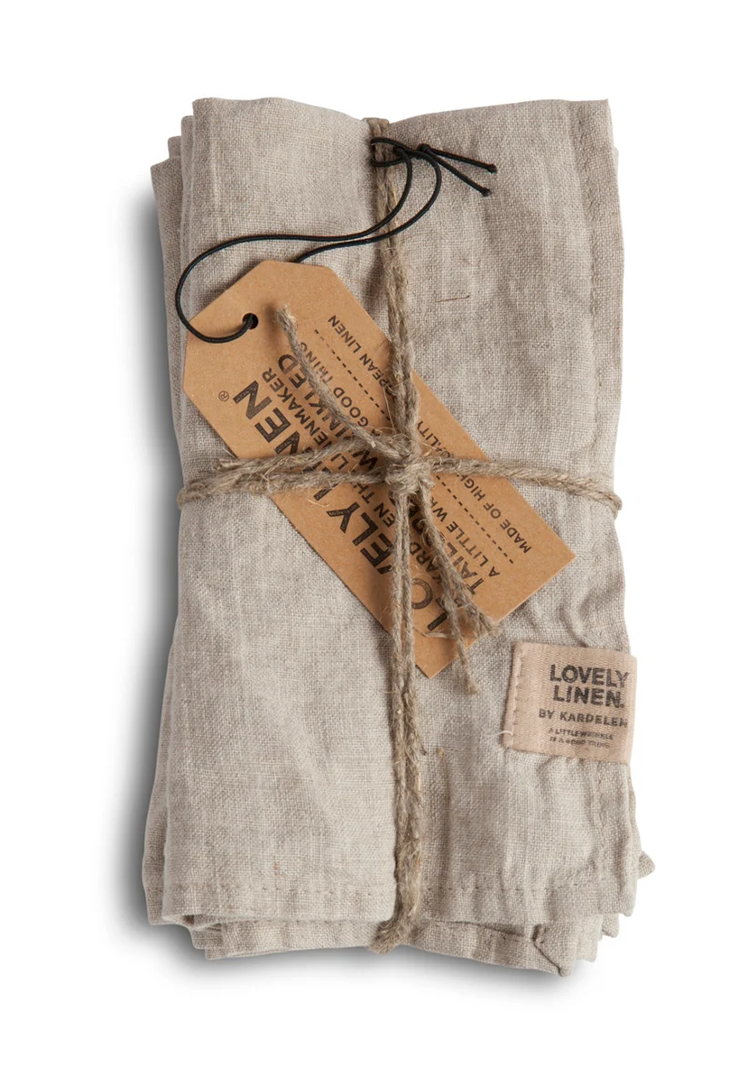 Lovely Linen Misty Serviette Leinen meadow (1 Stück)