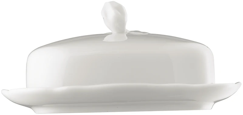 Hutschenreuther Maria Theresia Weiss Butterdose 250 gr.