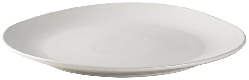 Broste Copenhagen SANDVIG soft white Teller gross 30,7 cm