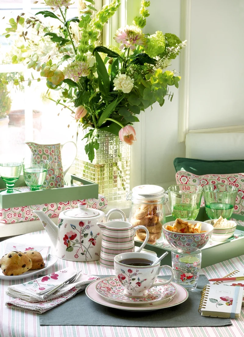 Greengate Carola Snackbowl white 10 cm