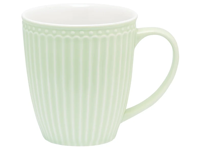 Greengate Alice Becher mit Henkel pale green 0,4 l