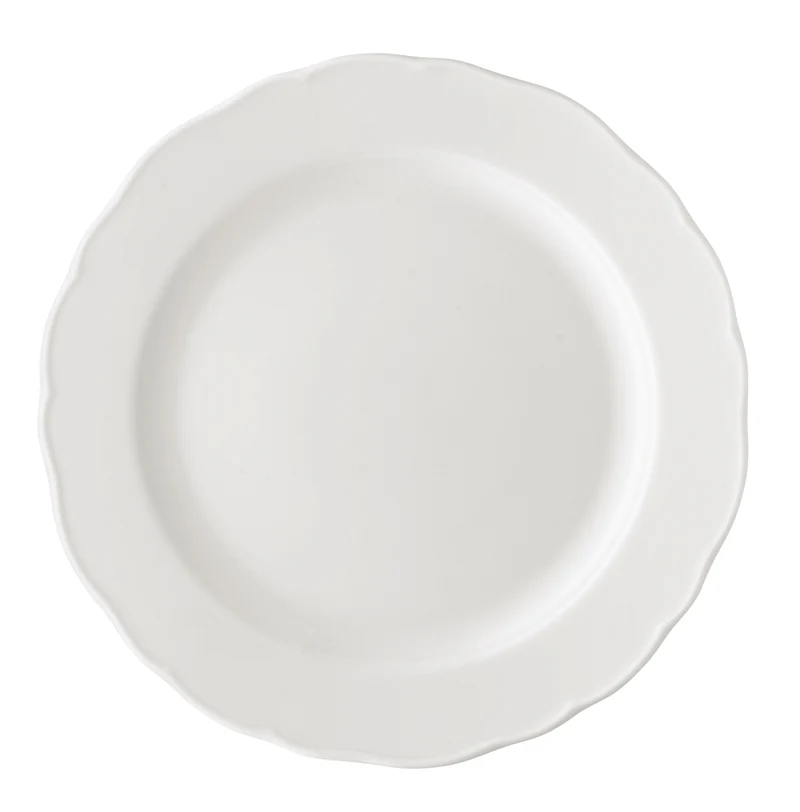Hutschenreuther Maria Theresia Weiss Speiseteller 27 cm Fahne
