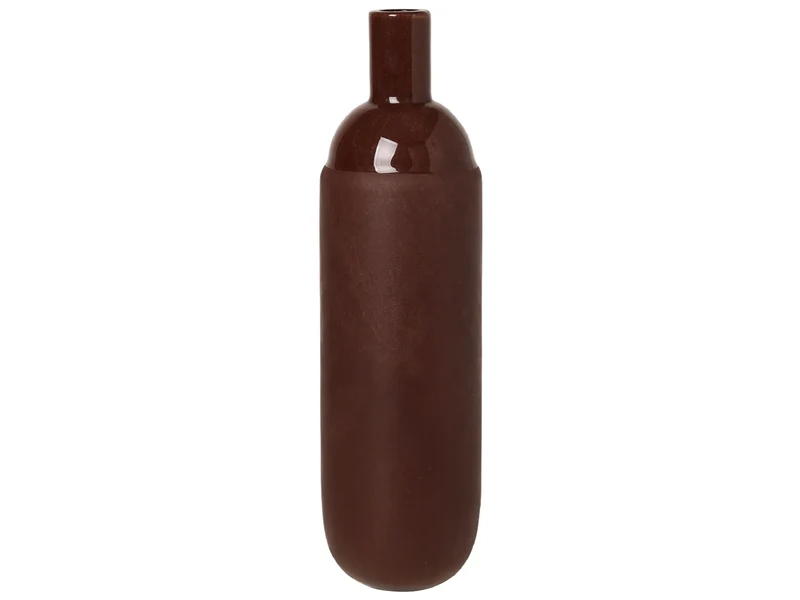 Broste Copenhagen Harald Vase Glas Madder Brown 37,6 cm