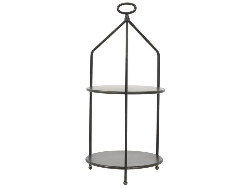 Light & Living AURDAL Etagere dunkel bronze 2 stöckig 66 cm