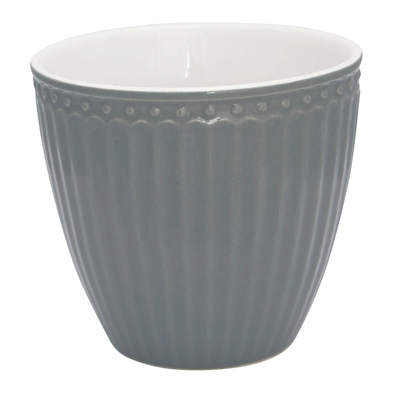 Greengate Alice Latte Cup stone grey 0,3 l