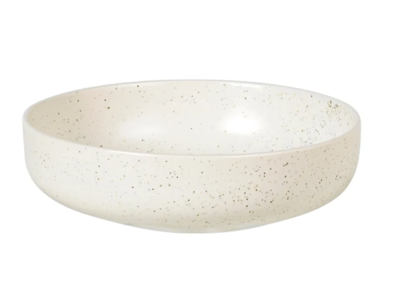 Broste Copenhagen NORDIC VANILLA Schale rund 17 x 5 cm