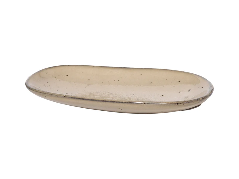 Broste Copenhagen Larni Beige Platte 12 cm