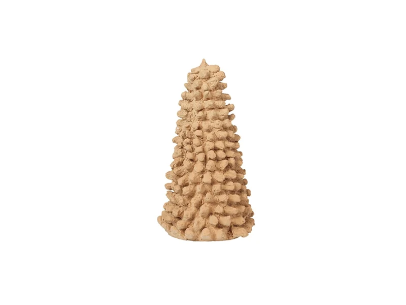 Broste Copenhagen PULP Holz Baumwollbaum brown 11 cm