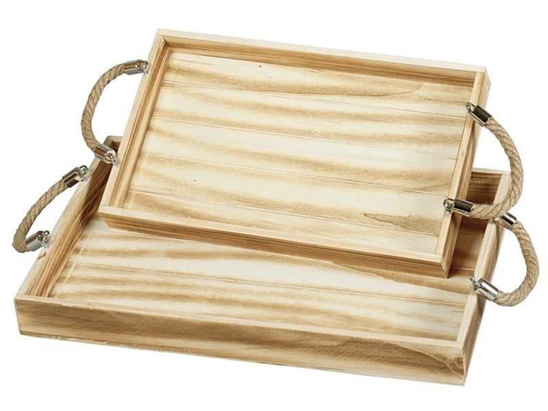 EK Holztablett Set 2