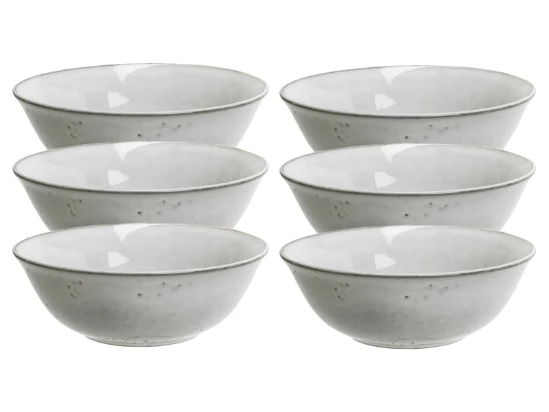 Broste Copenhagen NORDIC SAND Buddha Schale 21 x 7,5 cm Set6