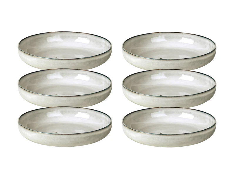 Broste Copenhagen NORDIC SAND Schale 22,5 cm Set6