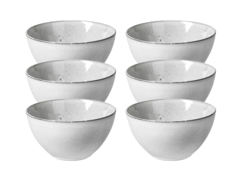 Broste Copenhagen NORDIC SAND Schale 17 x 8 cm Set6