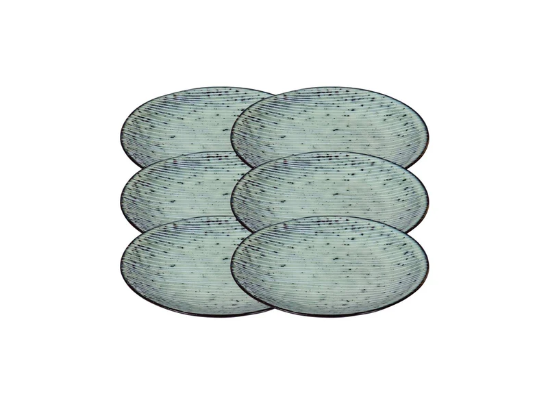 Broste Copenhagen NORDIC SEA Brotteller 15 cm Set6