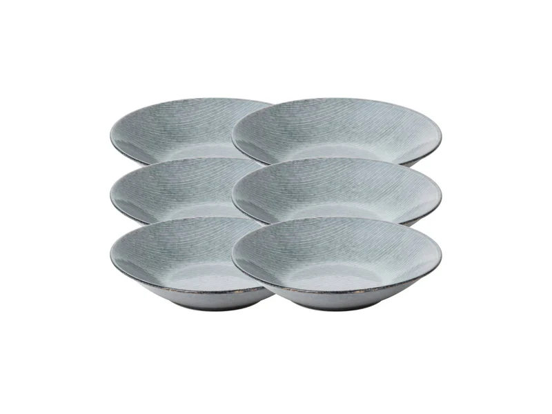 Broste Copenhagen NORDIC SEA Teller tief 22,5 cm Set6