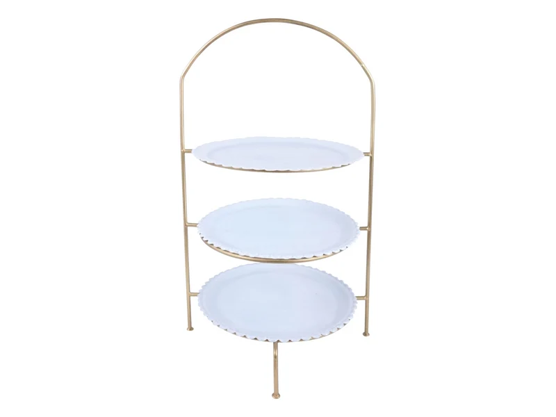 Hoff-Interieur SORRENT Etagere 4tlg. weiss