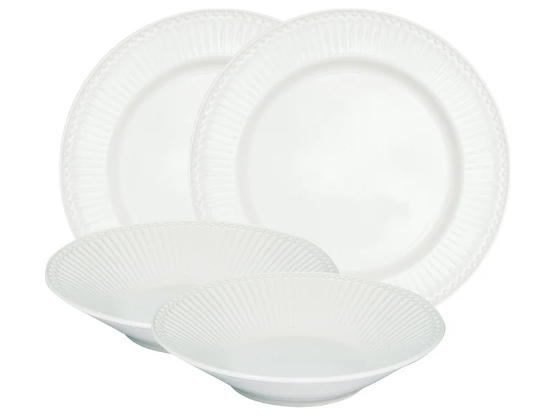 Greengate Alice Tafelset white 4tlg