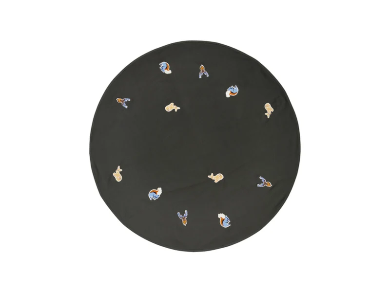 Broste Copenhagen DEER Weihnachtsbaumdecke forest green 120 cm
