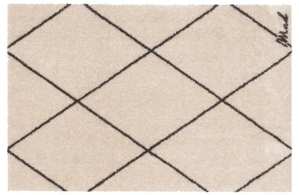 Matte beige gemustert Claudie