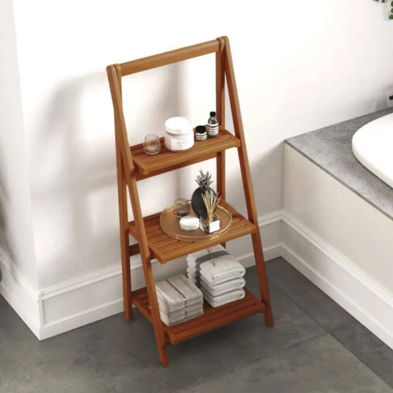Leiterregal Holz Spa