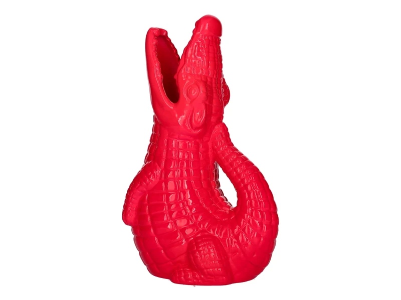 Giftcompany Croco Vase neon pink 25cm