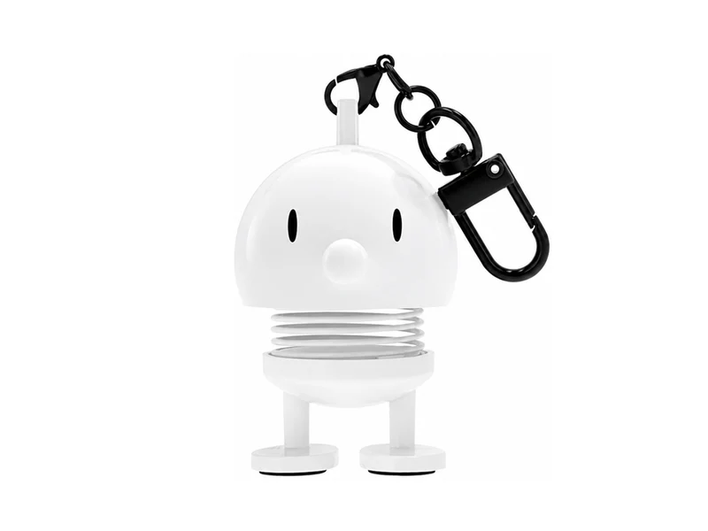 Hoptimist Bag charm white 5,9cm