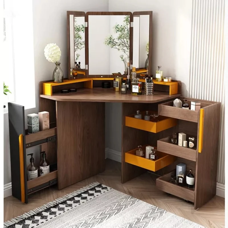 Eck-Make-up-Schminktisch