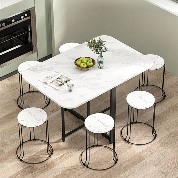 Double Drop Leaf Platzsparender Klapptisch