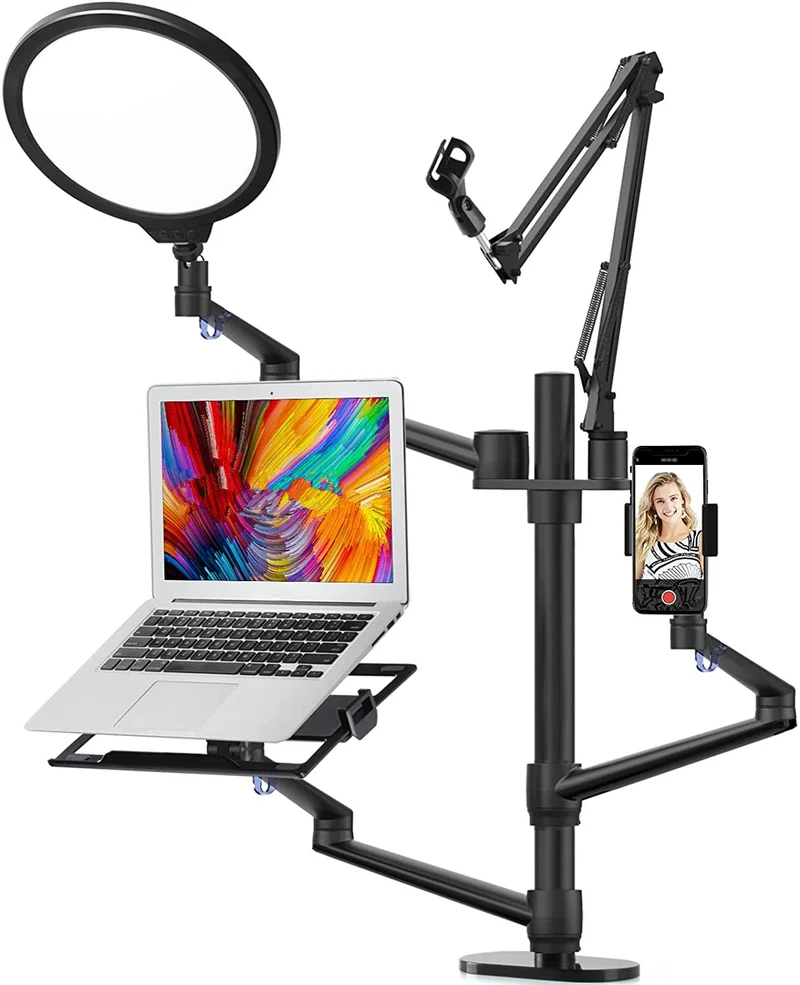 Selfie-Desktop-Live-Ständer-Set 6-in-1