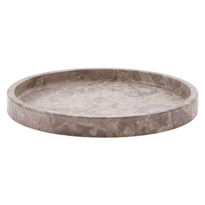 Conor-Ablage rund Marmor-creme-Ø 30 cm