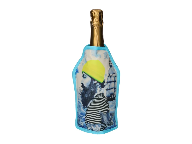 Giftcompany Froid Kühlmanschette Seemann blau/gelb 23,5cm