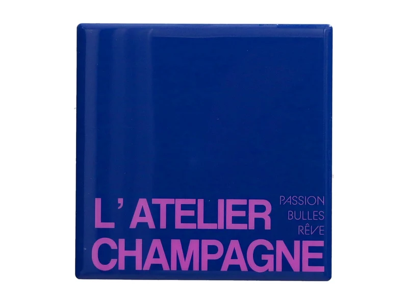 Giftcompany Love Tiles Untersetzer L'atelier Champagne blau 11x11cm