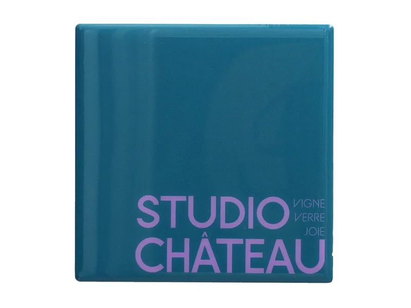 Giftcompany Love Tiles Untersetzer Studio Chateau hellblau 11x11cm