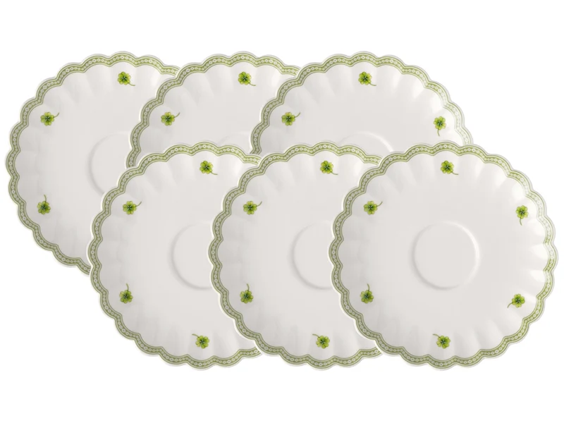 Villeroy & Boch Easter Delight Henkelbecher-Untertasse 17,5cm Set6