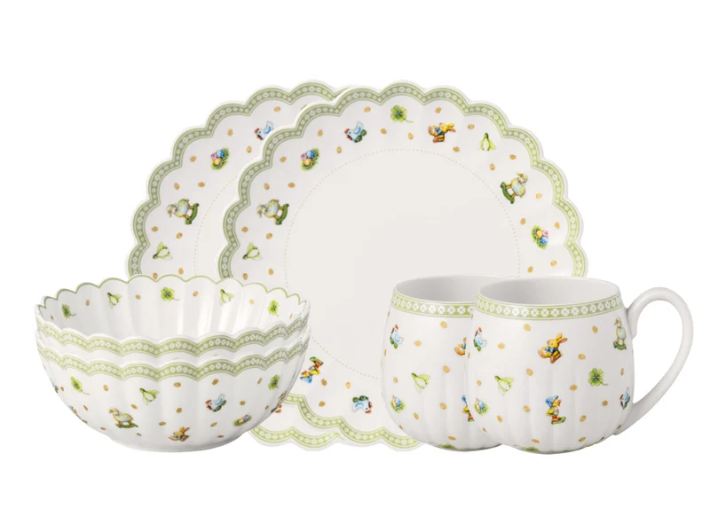 Villeroy & Boch Easter Delight Frühstück für 2 Set 6tlg