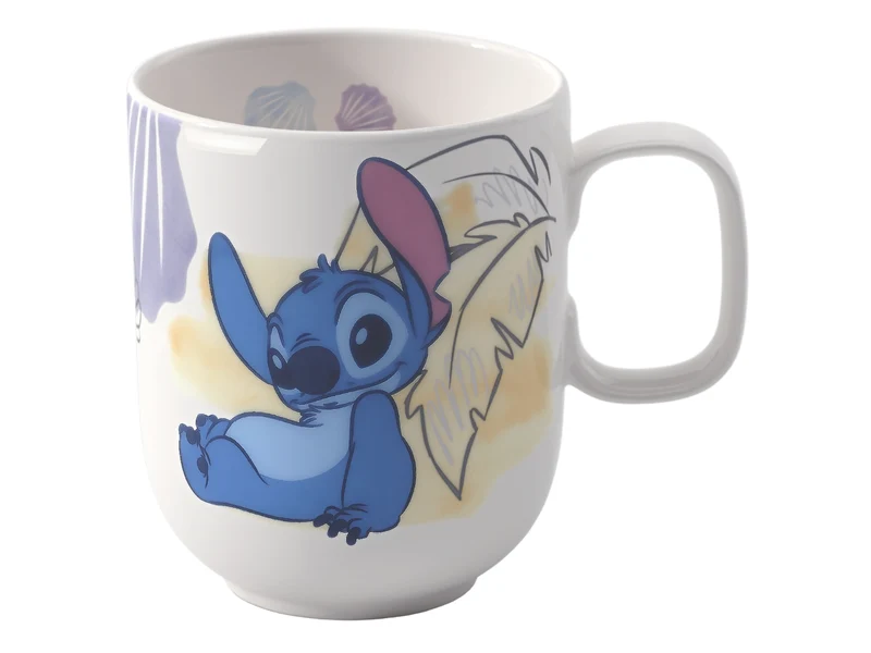Villeroy & Boch Disney Stitch Kinderbecher mit Henkel groß weiß 0,28l