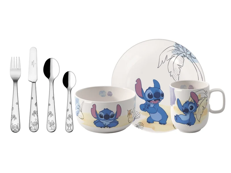 Villeroy & Boch Disney Stitch Kindergeschirr Set 7tlg