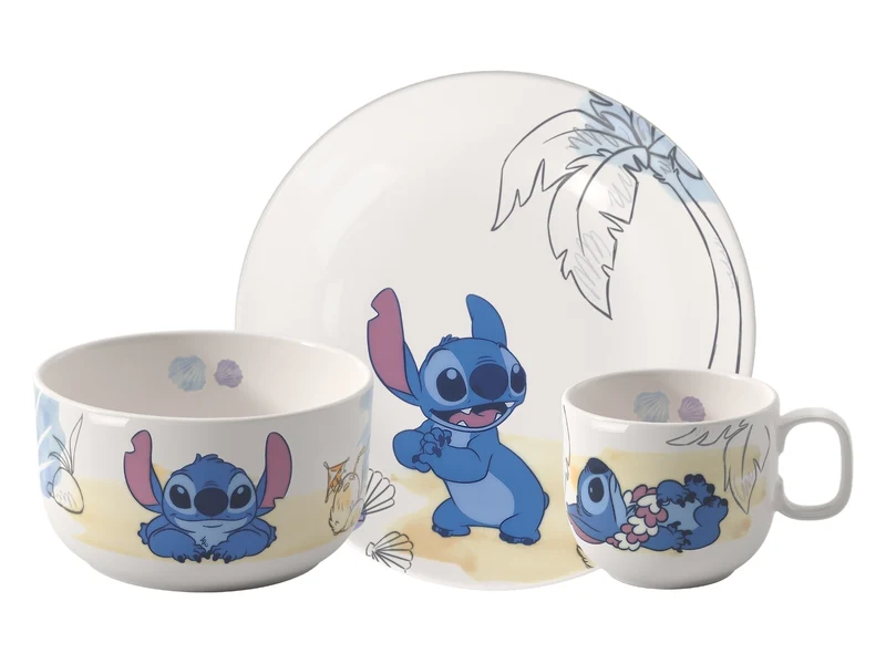 Villeroy & Boch Disney Stitch Kindergeschirr Set 3tlg