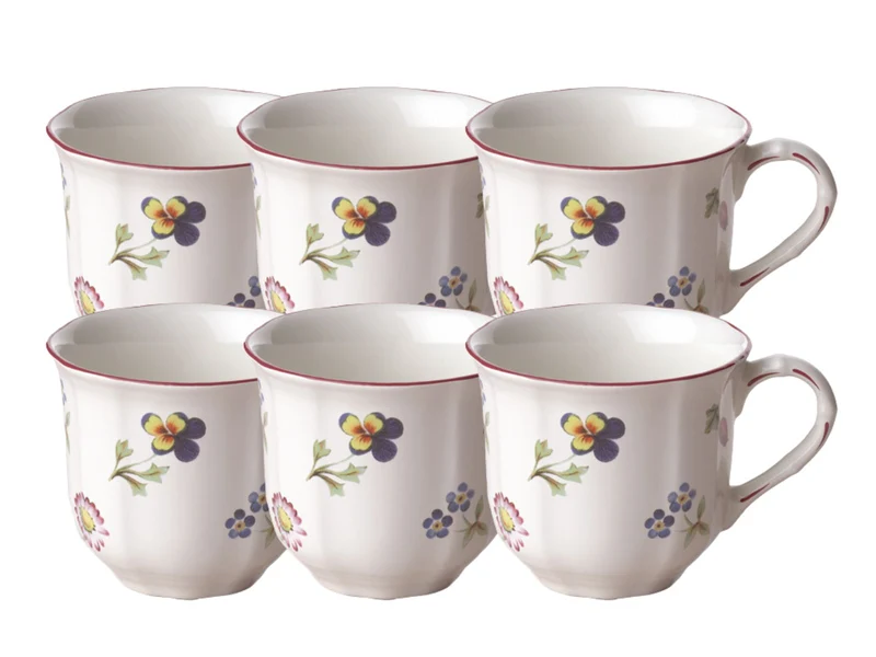 Villeroy & Boch Petite Fleur Mokka-/Espressoobertasse 0,08l Set6
