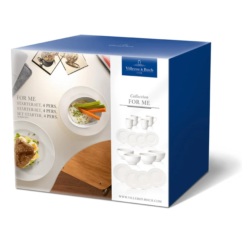 Villeroy & Boch For Me Starter-Set 4 Personen